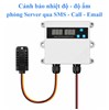 Bộ cảnh báo nhiệt độ độ ẩm phòng máy chủ qua điện thoại, SMS, Call, Email 