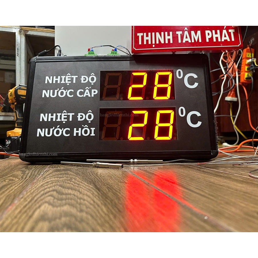 Đồng hồ đo nhiệt độ nước cấp nước hồi