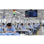 Hệ thống cảnh báo sự cố chuyền may