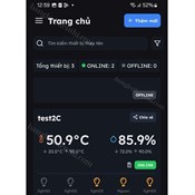 Phần mềm theo dõi nhiệt độ qua điện thoại