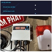Bộ cảnh báo rò rỉ nước, mất điện, nhiệt độ và độ ẩm. Cảnh báo 4 trong 1