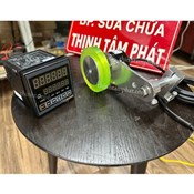 Bộ đếm chiều dài điện tử 6 số bánh xe Encoder silicon