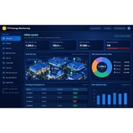 Hệ thống giám sát năng lượng TTP Energy Monitoring theo dõi điện năng, chi phí, đồng hồ qua Web